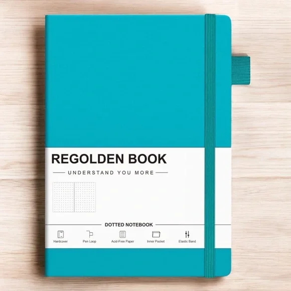 Original Hand Painted Journal “In My Writing Era” - NEW Regolden Book, Notebook - Picture 5 of 11